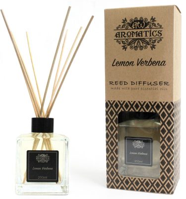 Ancient Wisdom Lemon Verbena Essential Oil Reed Diffuser