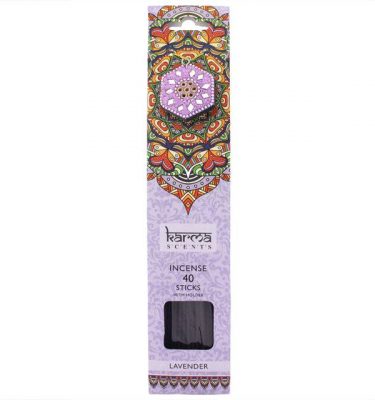 Karma Lavender Incense Sticks & Stick Holder